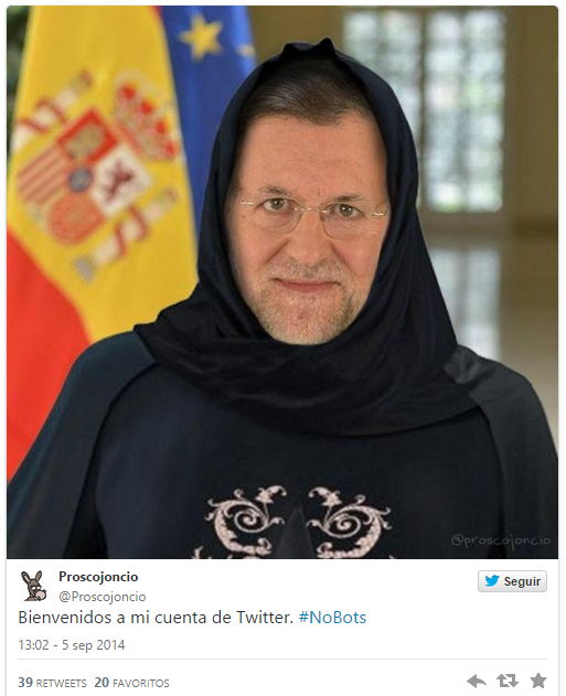 Los 'followers' de Rajoy