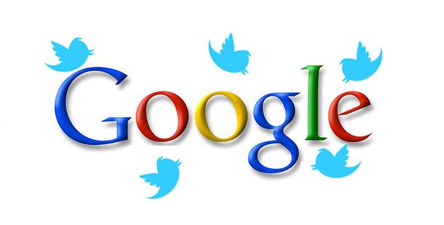 Google mostrará tweets en sus resultados de búsqueda