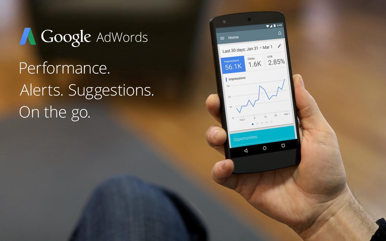 Mount Bank Conmemorativo Movimiento Publicidad en Google: La renovada app de AdWords