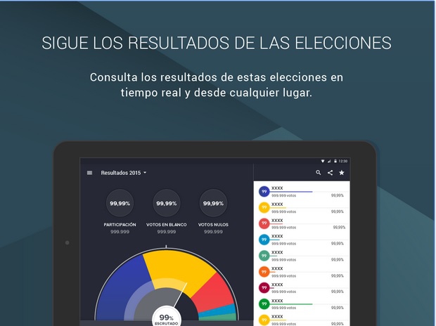 ‘Eleccions 27S', una app para seguir las elecciones catalanas y simular pactos