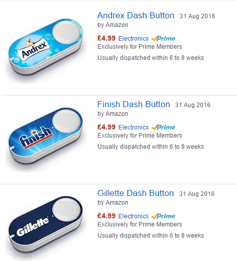 Amazon quiere que hagamos la compra… ¡pulsando un botón!